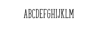 Devious Typeface Font UPPERCASE