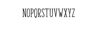 Devious Typeface Font LOWERCASE