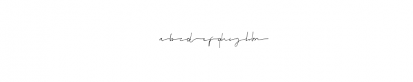 Dewebeauty.otf Font LOWERCASE