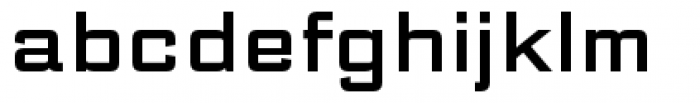 DeLuxe Gothic Font LOWERCASE