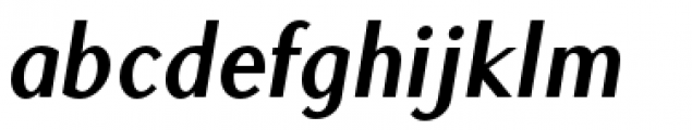 Delamere Bold Italic Font LOWERCASE