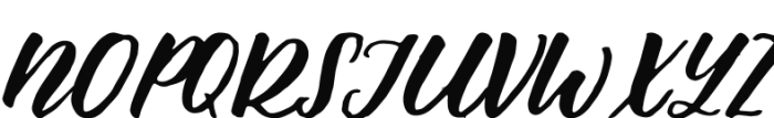 Delilah Font UPPERCASE