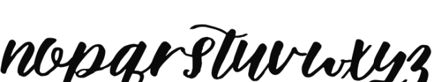 Delilah Font LOWERCASE