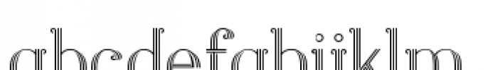 Delphi Alt Tria Font LOWERCASE