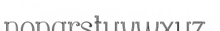 Delphi Dio Font LOWERCASE