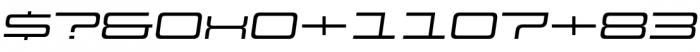 Design System D 500I Font OTHER CHARS