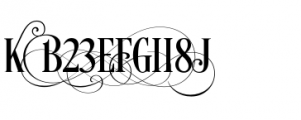 Desire Uppercase 4 Font OTHER CHARS