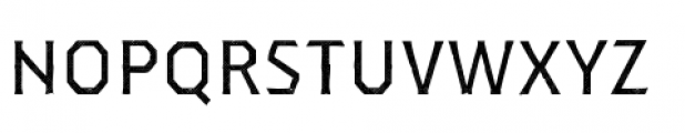 Dever Serif Halftone Regular Font LOWERCASE