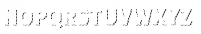 Dever Serif Line Bold Font UPPERCASE