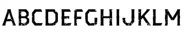 Dever Serif Rough Medium Font UPPERCASE