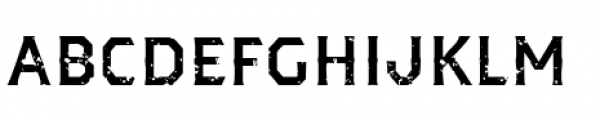 Dever Serif Rough Medium Font LOWERCASE