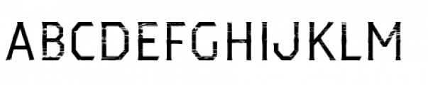 Dever Serif Wood Regular Font UPPERCASE