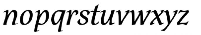 Dez Petranian Regular Italic Font LOWERCASE