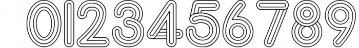 DEMOKRASI - Decorative Display Font Font OTHER CHARS