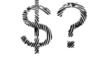 DETECTIVE, a Fingerprint Typeface 3 Font OTHER CHARS
