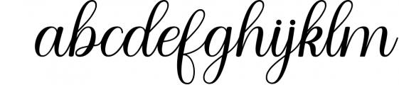 Dealisya Script 1 Font LOWERCASE