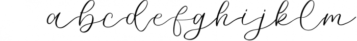 Deandra Cattalina | Romantic Calligraphy Font LOWERCASE