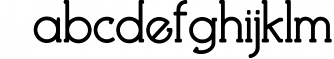 Debock Rounded Sans & Serif Font 1 Font LOWERCASE