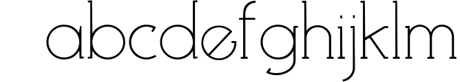 Debock Rounded Sans & Serif Font 4 Font LOWERCASE