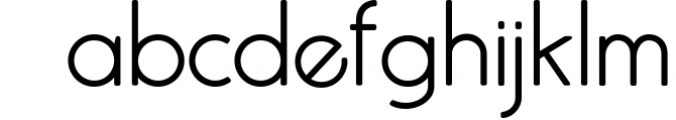 Debock Rounded Sans & Serif Font 8 Font LOWERCASE
