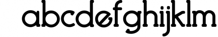 Debock Rounded Sans & Serif Font Font LOWERCASE