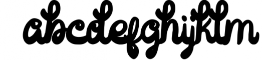 Debora - Retro Handwritten Script Font LOWERCASE