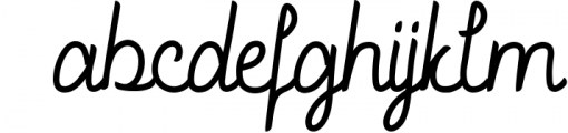 December - Sophisticated Monogram Font Font LOWERCASE