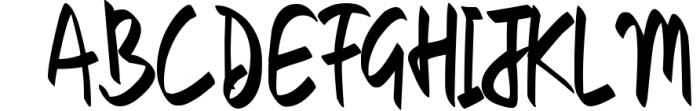 Deen Haag - Handwritten Typeface Font UPPERCASE