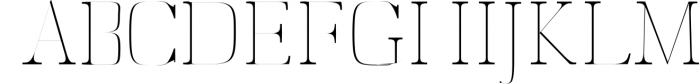 Deidra Serif Typeface 1 Font UPPERCASE