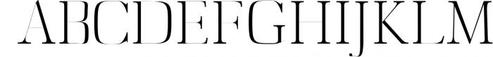 Deidra Serif Typeface 3 Font UPPERCASE
