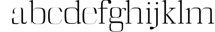 Deidra Serif Typeface 3 Font LOWERCASE