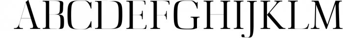 Deidra Serif Typeface Font UPPERCASE