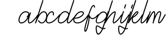 Delisya - Script Font LOWERCASE