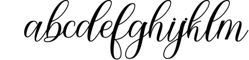 Dellasweet Script 1 Font LOWERCASE