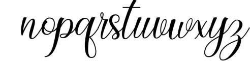 Dellasweet Script Font LOWERCASE