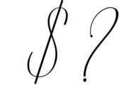 Dellina Script Font OTHER CHARS