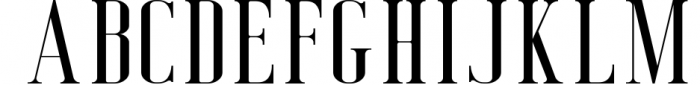 Deluce - Luxury Serif Font 1 Font UPPERCASE