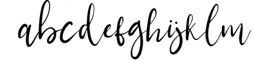 Demilo Handwritten Modern Brush Script Font with Swashes 2 Font LOWERCASE