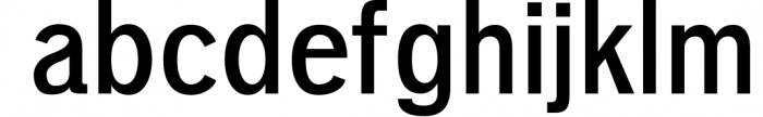 Deron Sans Serif Typeface 2 Font LOWERCASE