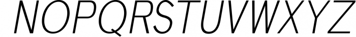 Deron Sans Serif Typeface 5 Font UPPERCASE