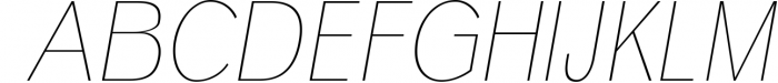Deron Sans Serif Typeface 9 Font UPPERCASE