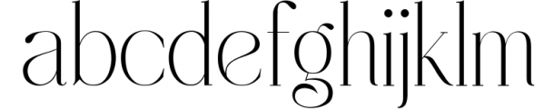 Des Morgan - Elegant Display Serif Font LOWERCASE