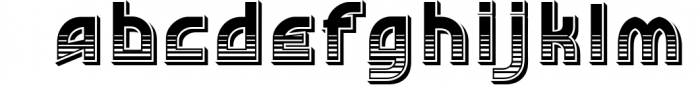 Detroit. OTF and Vector vintage font. 1 Font LOWERCASE