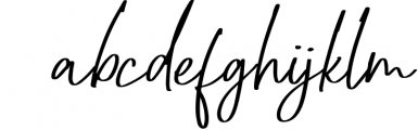 Dettreon Smith - Signature Script Font 1 Font LOWERCASE