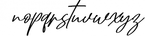 Dettreon Smith - Signature Script Font Font LOWERCASE