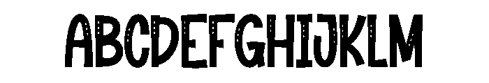 DECORATION1 Font UPPERCASE