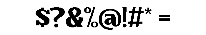 DEMOBountyman Font OTHER CHARS