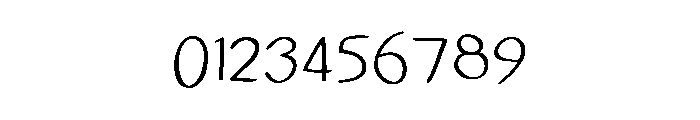 DeJarnatt Medium Font OTHER CHARS