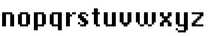 DePixel-Bold Font LOWERCASE