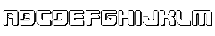 Deacon Blues 3D FONT